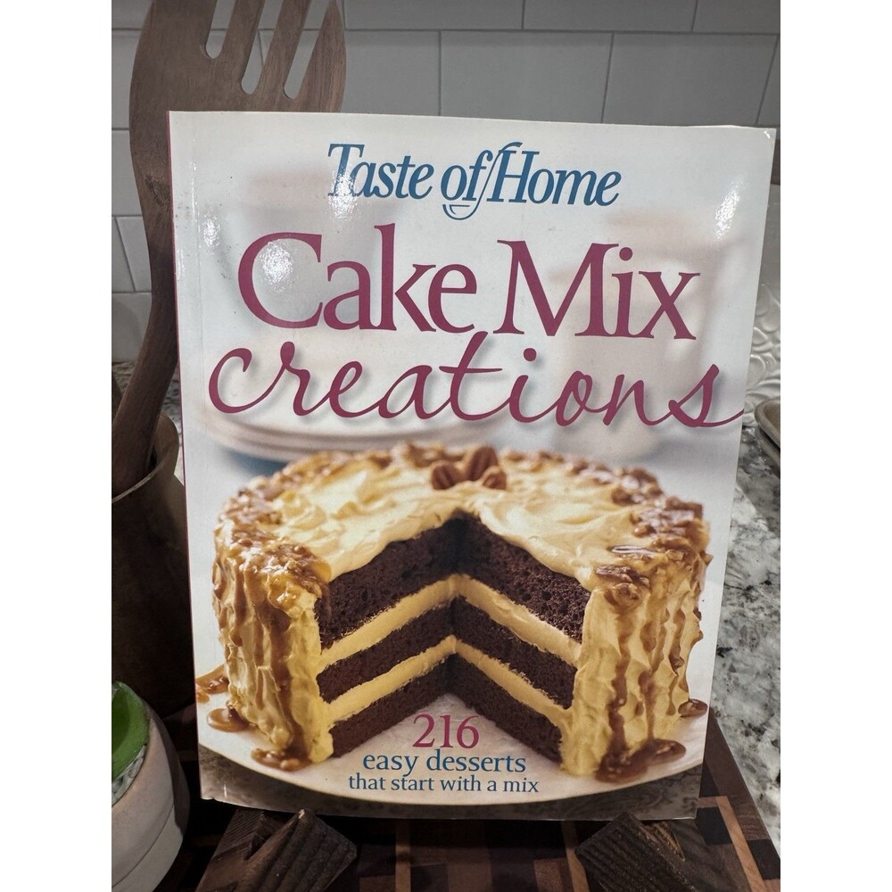 Taste of Home Cake Mix Creations Cookbook 216 Easy Desserts Uk-B Paperback 2009